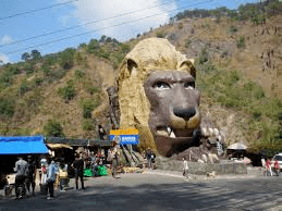 lion's head at kennon road near baguio city philippines